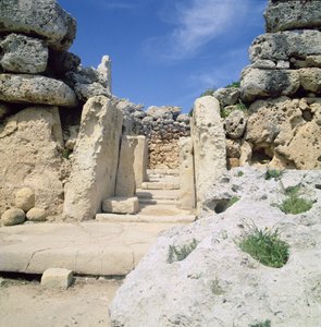 Site du temple mégalithique, vers 30000-25000 av. J.-C. - Megalithic